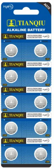 LR43 Alkaline battery